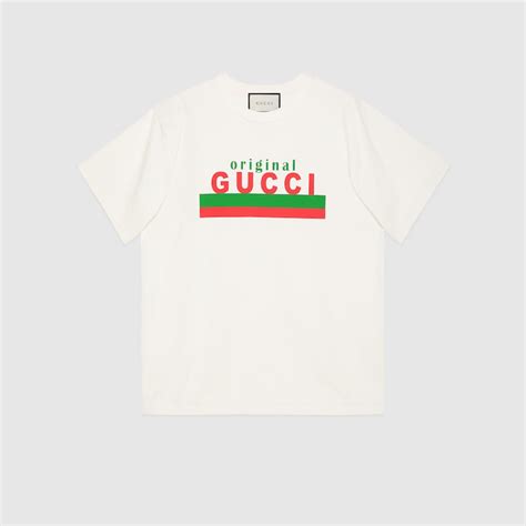 Original Gucci' print oversize T